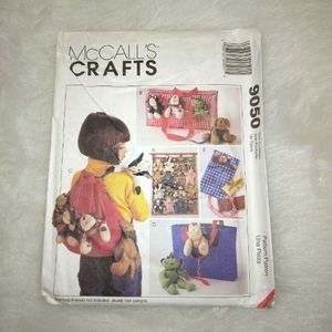 McCall's 9050 Accessories for Bean Bag Animals